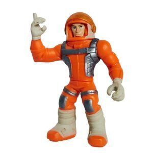 Fortnite Mission Specialist Mini Action Figure 2" Orange Gray Gaming Merch